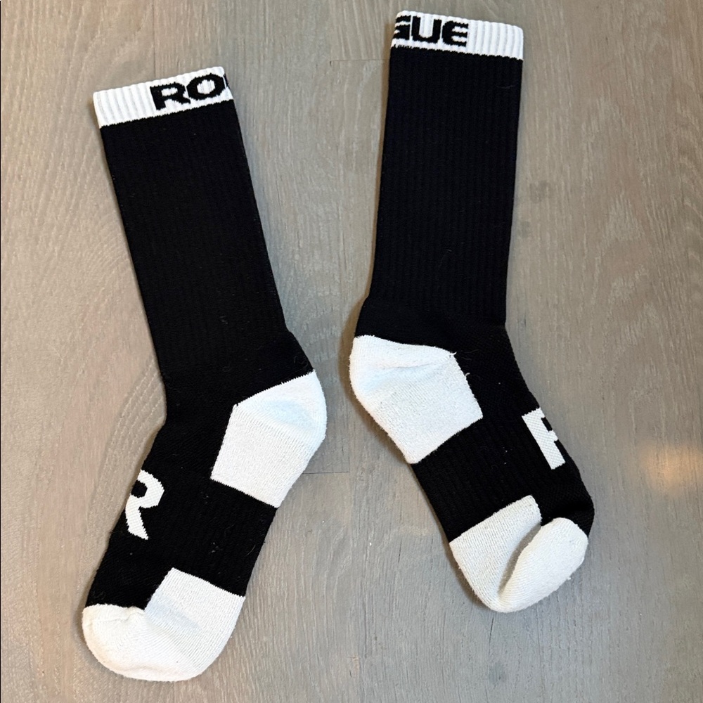 Tia-Clair Toomey Rogue Socks in Black and White EUC - Picture 4 of 5